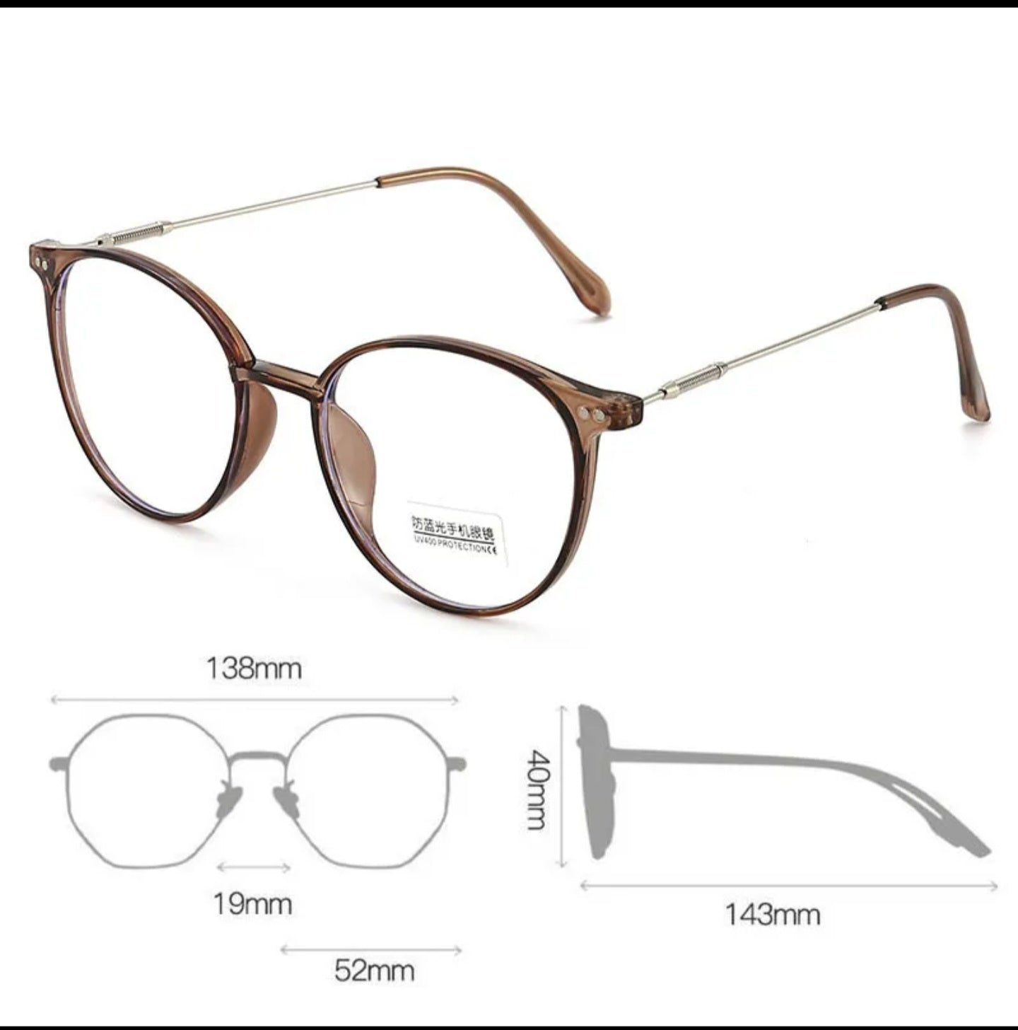 Occhiali da vista miopia fotocromatiche mk002