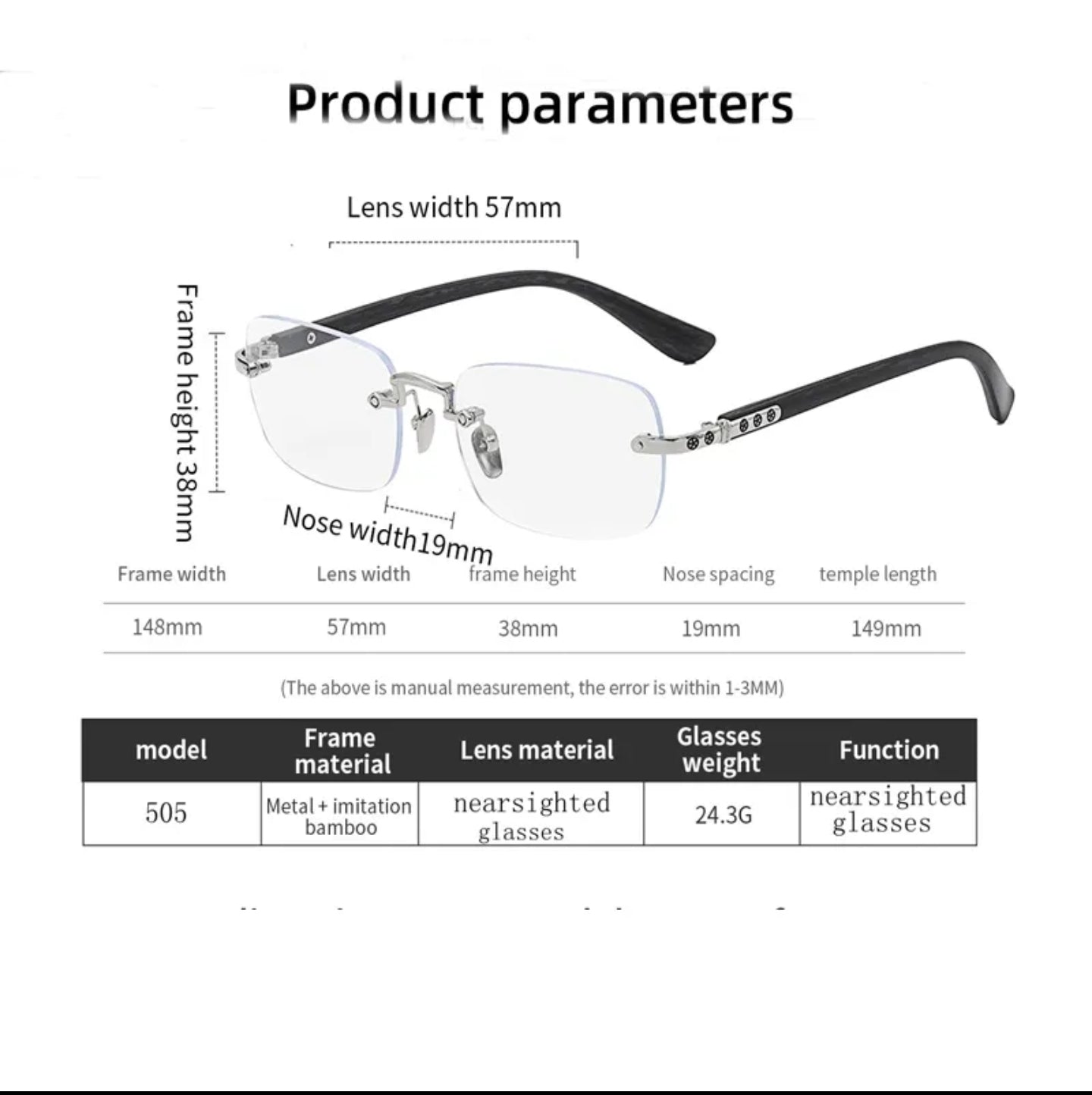 Occhiali da vista protezione luci blu mk0014